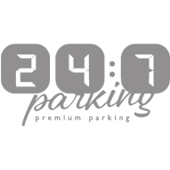 Logo 247 Parking Grijs
