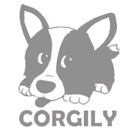 Logo Corgily Grijs