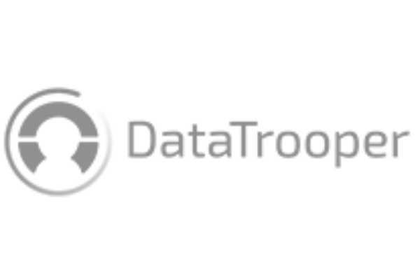 Logo Data Trooper Grijs